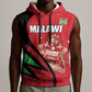 Custom Malawi Cricket Sleeveless Hoodie Go Champions Dziko la Malawi - African Pride
