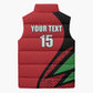 Custom Malawi Cricket Sleeveless Puffer Jacket Go Champions