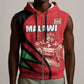 Custom Malawi Cricket Sleeveless Zip Hoodie Go Champions Dziko la Malawi - African Pride