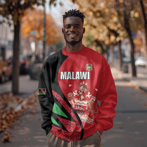 Custom Malawi Cricket Sweatshirt Go Champions Dziko la Malawi - African Pride