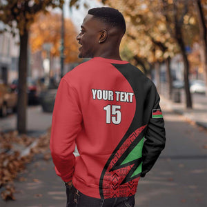 Custom Malawi Cricket Sweatshirt Go Champions Dziko la Malawi - African Pride