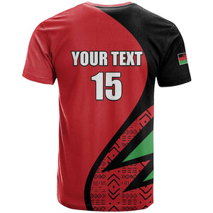 Custom Malawi Cricket T shirt Go Champions Dziko la Malawi - African Pride