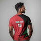 Custom Malawi Cricket T shirt Go Champions Dziko la Malawi - African Pride