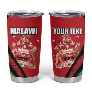 Custom Malawi Cricket Tumbler Cup Go Champions Dziko la Malawi - African Pride