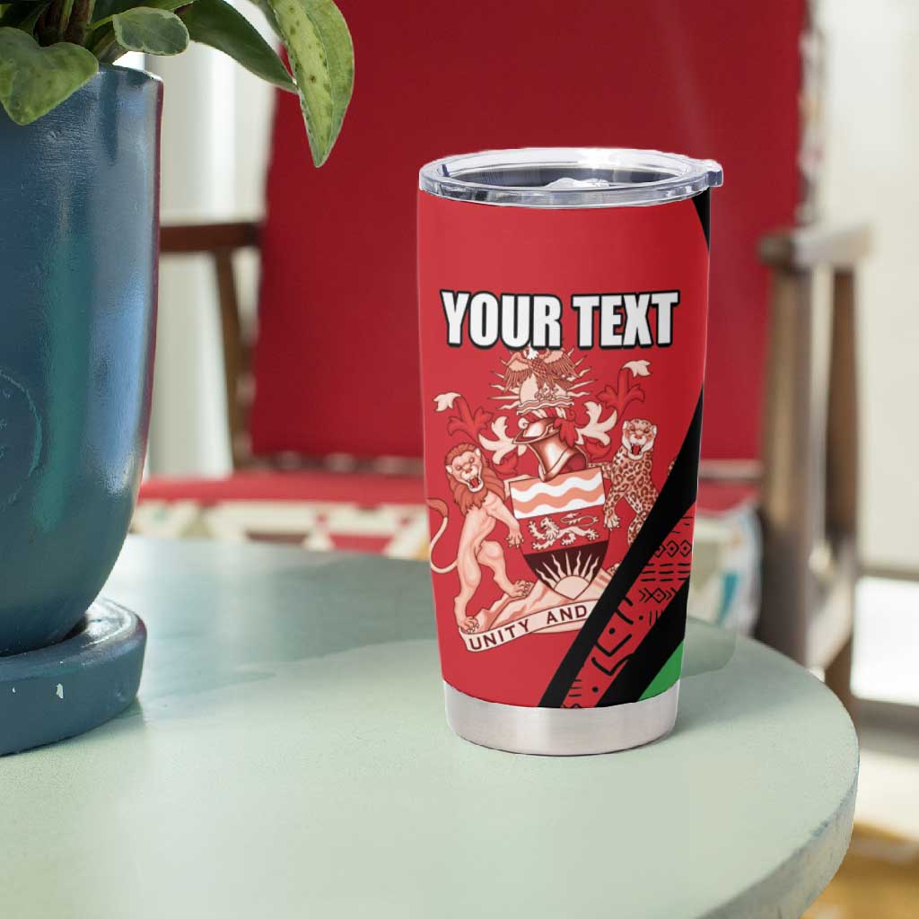 Custom Malawi Cricket Tumbler Cup Go Champions Dziko la Malawi - African Pride