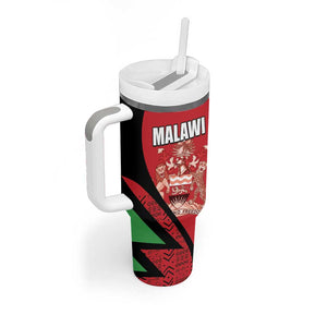 Custom Malawi Cricket Tumbler With Handle Go Champions Dziko la Malawi - African Pride