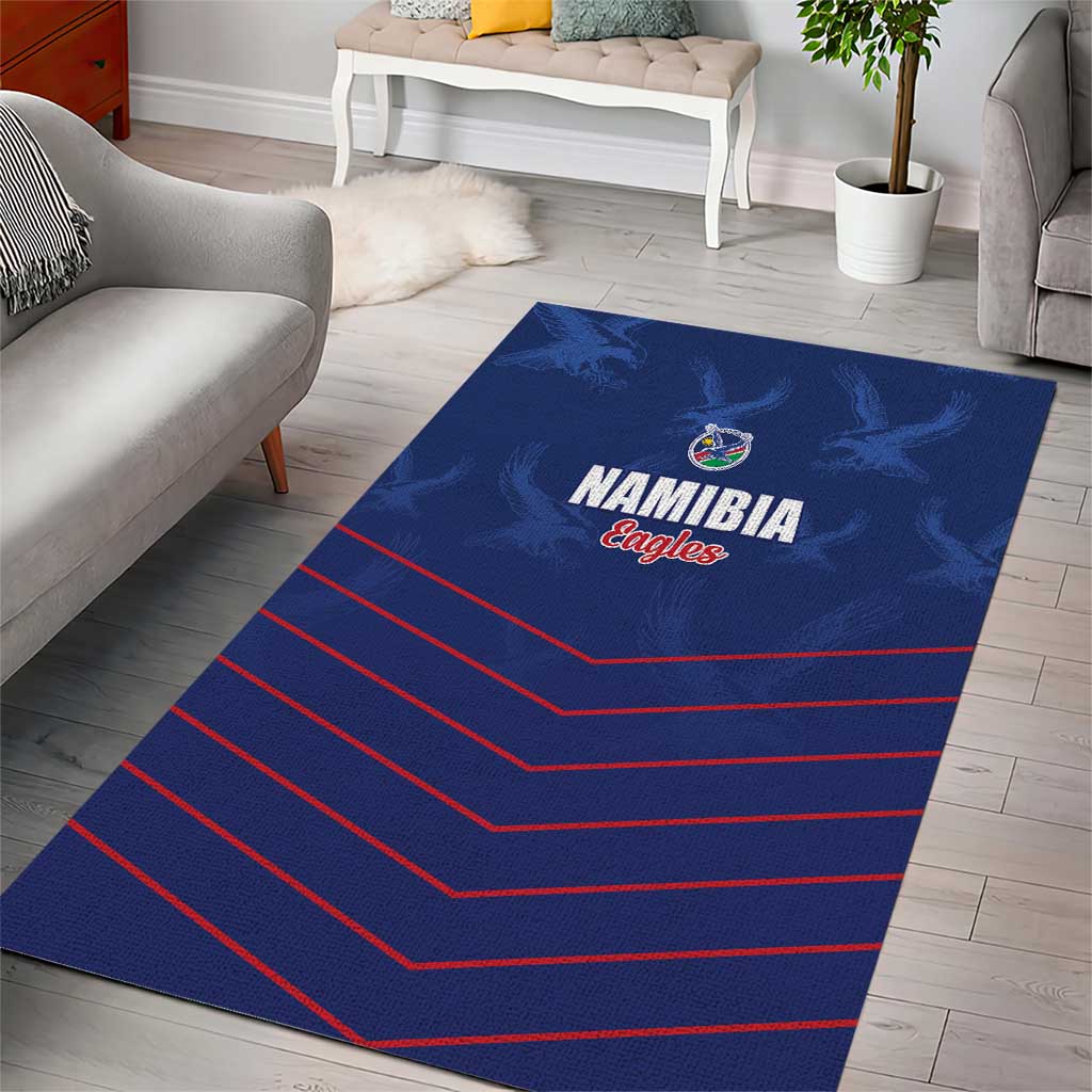 Namibia Cricket Area Rug Go Champions - African Pride
