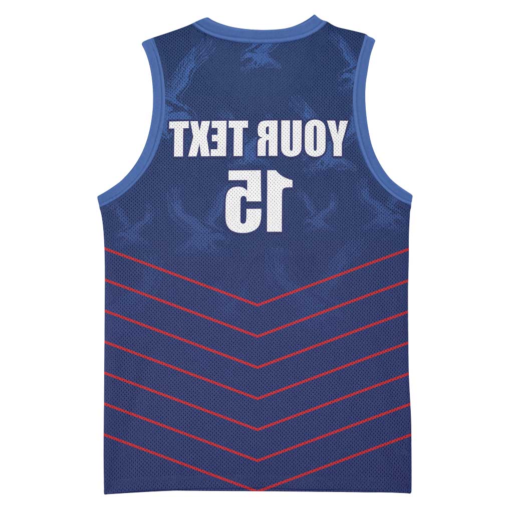 Custom Namibia Cricket Basketball Jersey Go Champions - African Pride