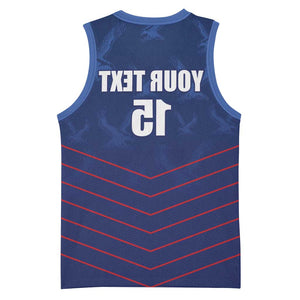 Custom Namibia Cricket Basketball Jersey Go Champions - African Pride