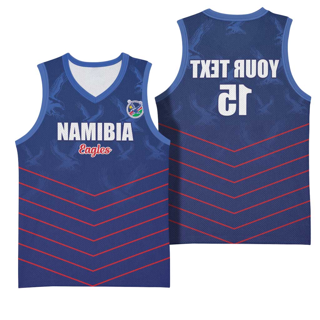 Custom Namibia Cricket Basketball Jersey Go Champions - African Pride
