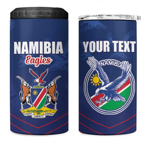 Custom Namibia Cricket 4 in 1 Can Cooler Tumbler Go Champions - African Pride