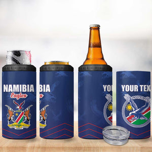 Custom Namibia Cricket 4 in 1 Can Cooler Tumbler Go Champions - African Pride