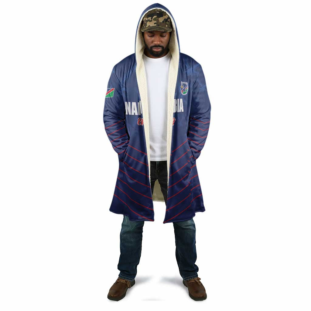 Custom Namibia Cricket Cloak Go Eagles Go