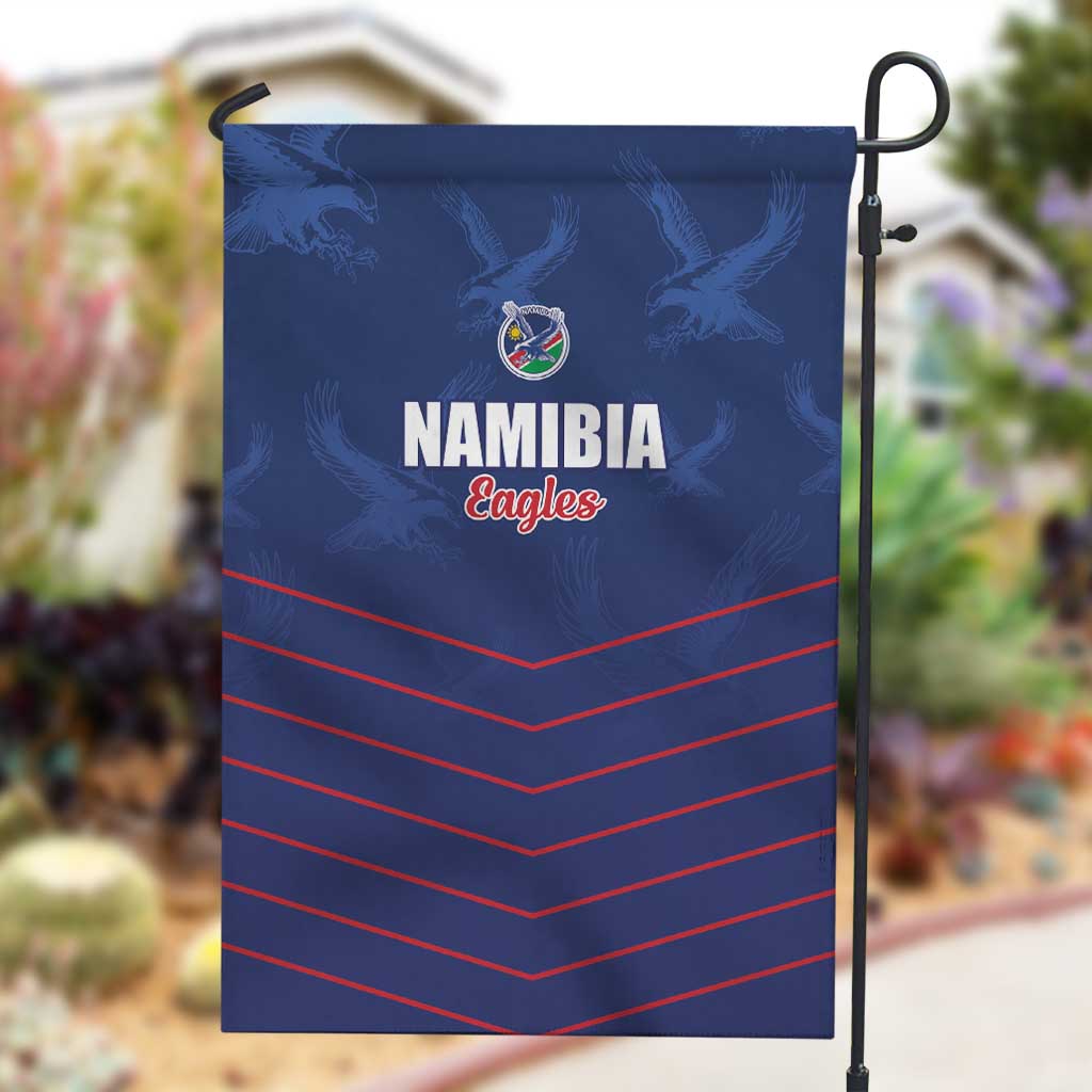 Namibia Cricket Garden Flag Go Champions - African Pride