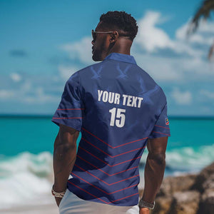 Custom Namibia Cricket Hawaiian Shirt Go Champions - African Pride