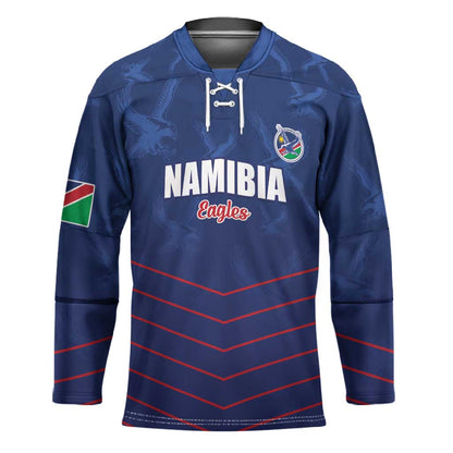 Custom Namibia Cricket Hockey Jersey Go Eagles Go