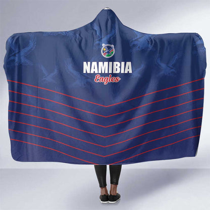 Namibia Cricket Hooded Blanket Go Champions - African Pride