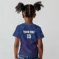 Custom Namibia Cricket Kid T shirt Go Champions - African Pride