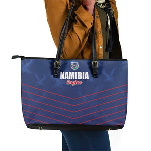 Namibia Cricket Leather Tote Bag Go Champions - African Pride