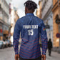 Custom Namibia Cricket Long Sleeve Button Shirt Go Champions - African Pride