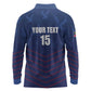 Custom Namibia Cricket Long Sleeve Polo Shirt Go Champions - African Pride