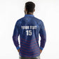 Custom Namibia Cricket Long Sleeve Polo Shirt Go Champions - African Pride