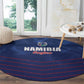 Namibia Cricket Round Carpet Go Champions - African Pride