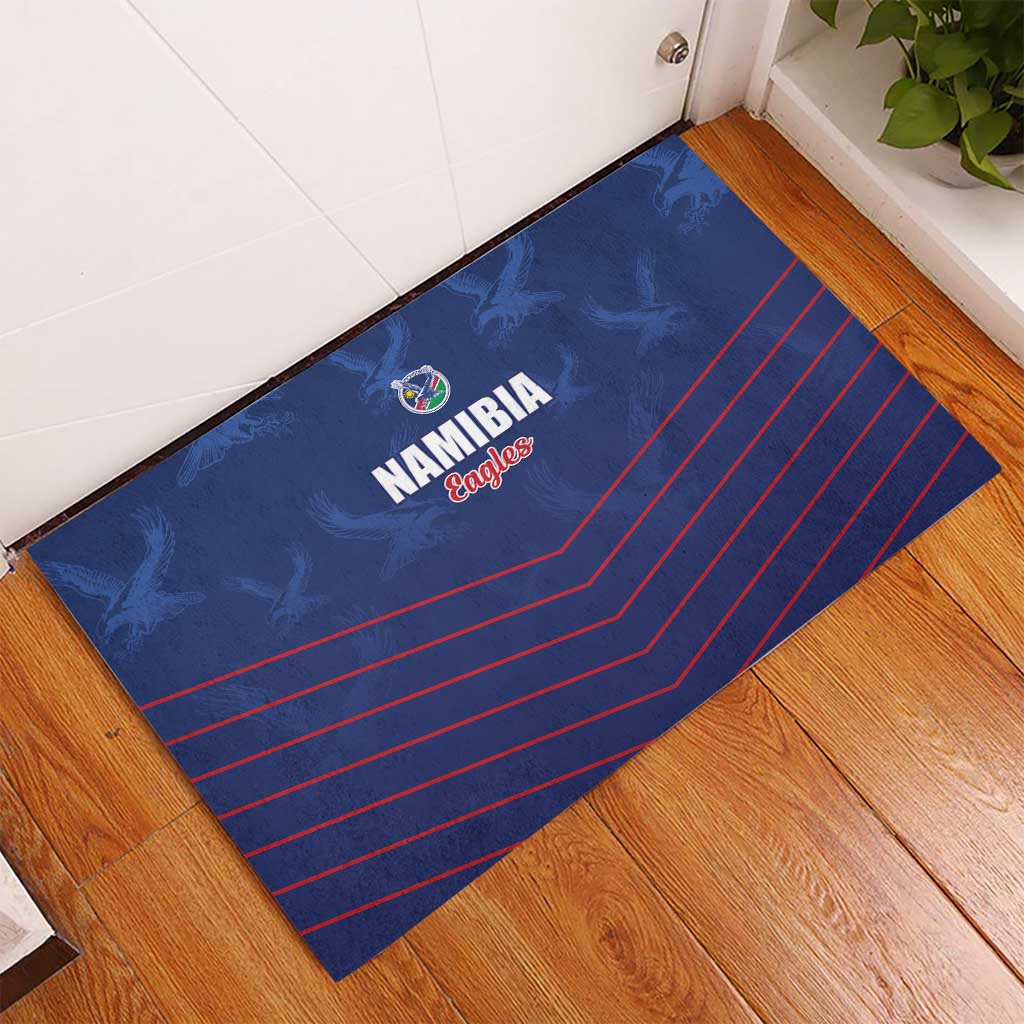 Namibia Cricket Rubber Doormat Go Champions - African Pride