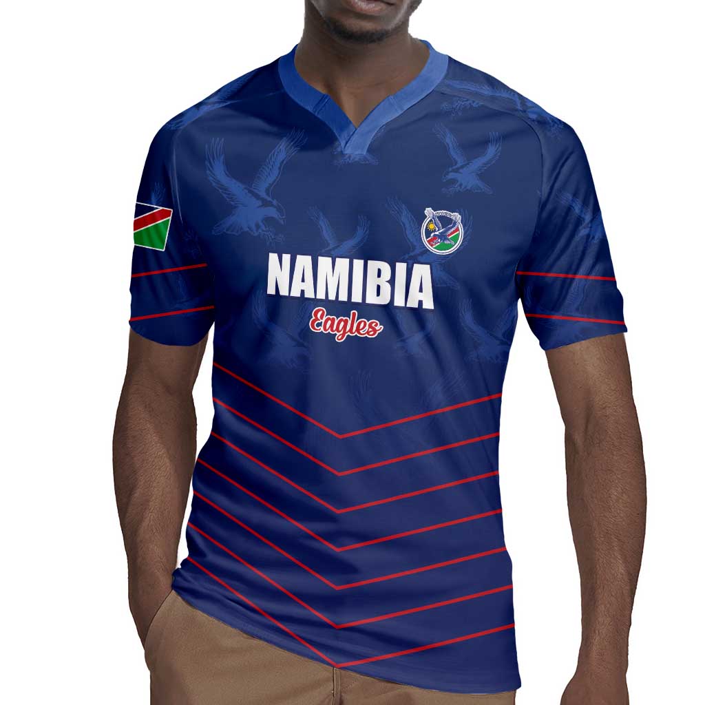 Custom Namibia Cricket Rugby Jersey Go Champions - African Pride