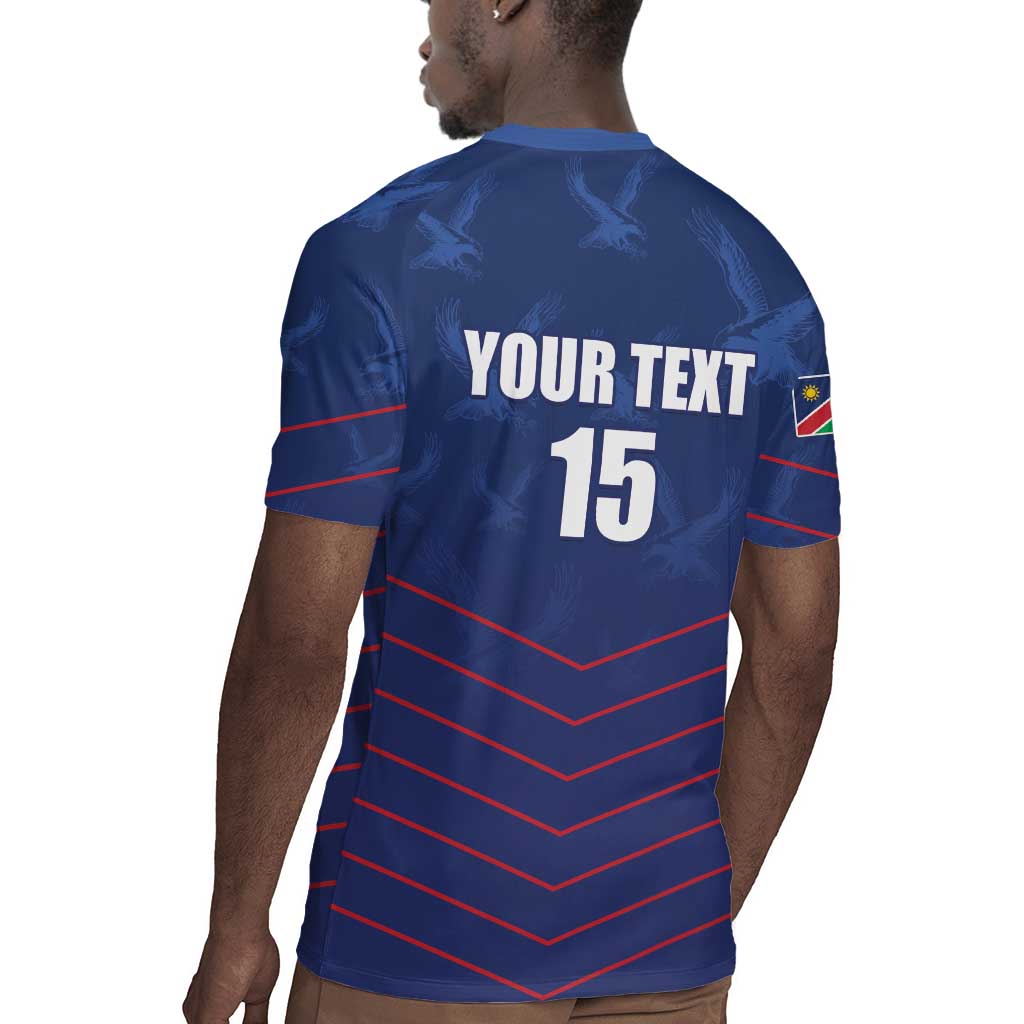Custom Namibia Cricket Rugby Jersey Go Champions - African Pride