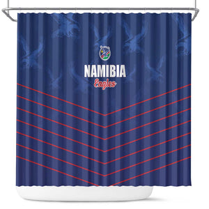 Namibia Cricket Shower Curtain Go Champions - African Pride