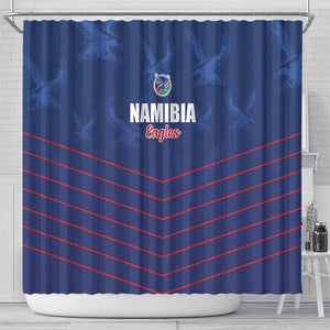 Namibia Cricket Shower Curtain Go Champions - African Pride