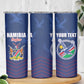Custom Namibia Cricket Skinny Tumbler Go Champions - African Pride