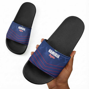 Namibia Cricket Slide Sandals Go Eagles Go
