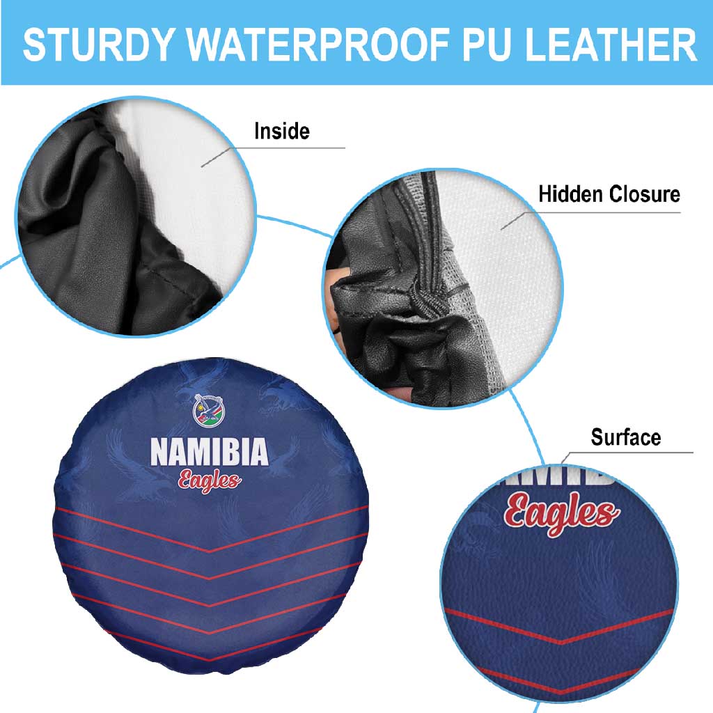 Namibia Cricket Spare Tire Cover Go Champions - African Pride