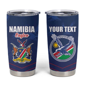 Custom Namibia Cricket Tumbler Cup Go Champions - African Pride