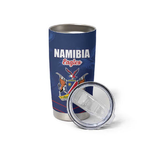 Custom Namibia Cricket Tumbler Cup Go Champions - African Pride