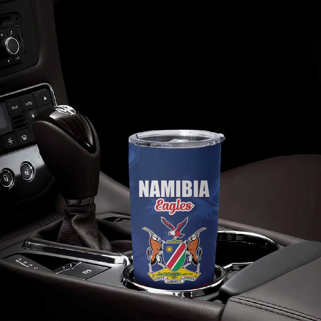 Custom Namibia Cricket Tumbler Cup Go Champions - African Pride