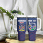 Custom Namibia Cricket Tumbler With Handle Go Champions - African Pride