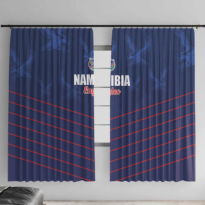 Namibia Cricket Window Curtain Go Champions - African Pride