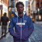 Custom Namibia Cricket Zip Hoodie Go Champions - African Pride