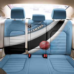 Botswana Cricket Back Car Seat Cover Go Champions Baggy Blues - African Pride