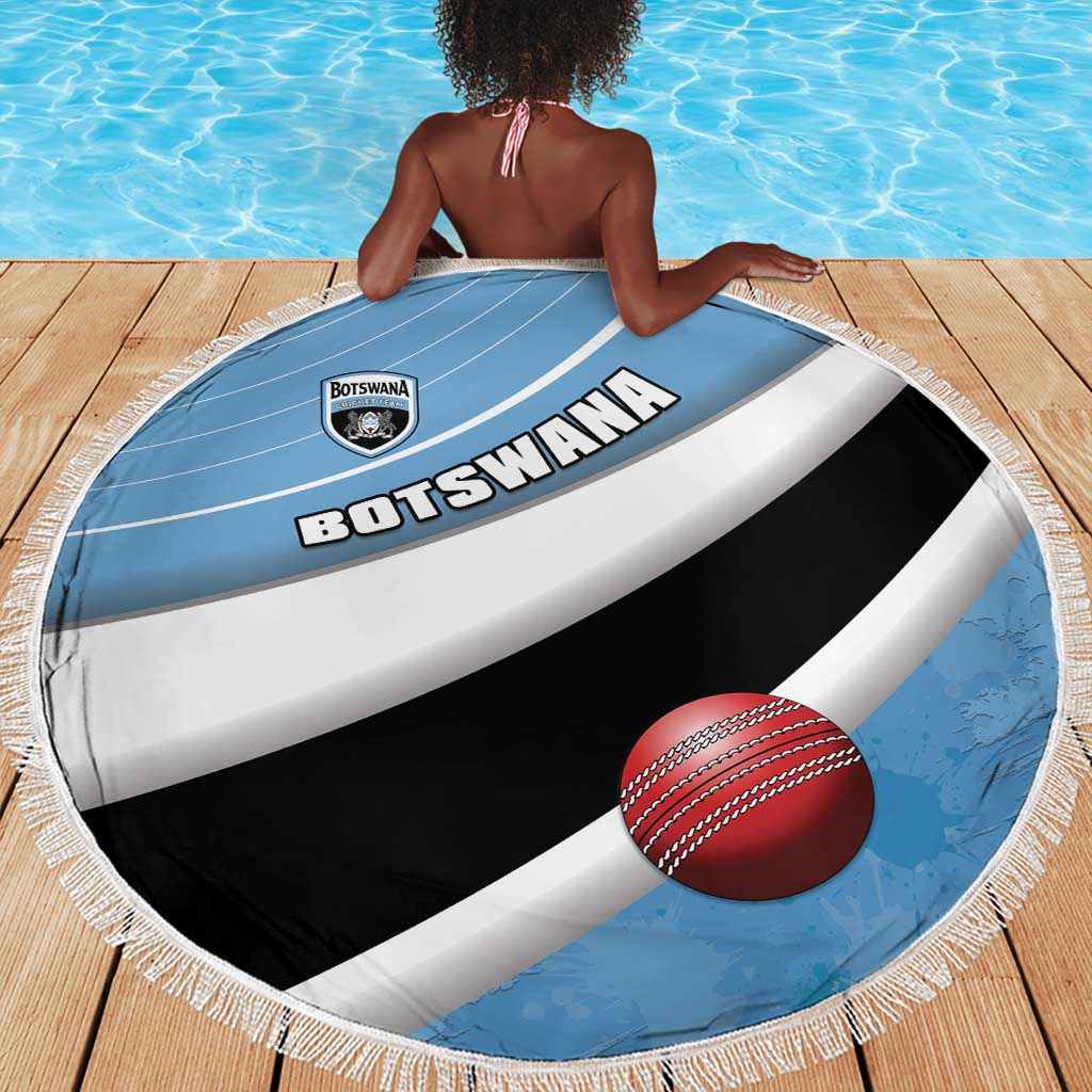 Botswana Cricket Beach Blanket Go Champions Baggy Blues - African Pride