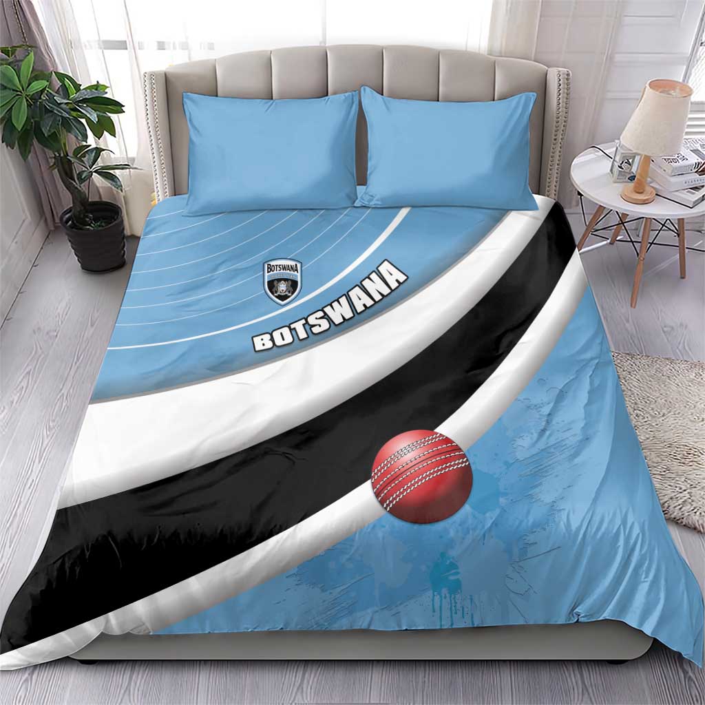 Botswana Cricket Bedding Set Go Champions Baggy Blues - African Pride