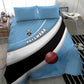 Botswana Cricket Bedding Set Go Champions Baggy Blues - African Pride
