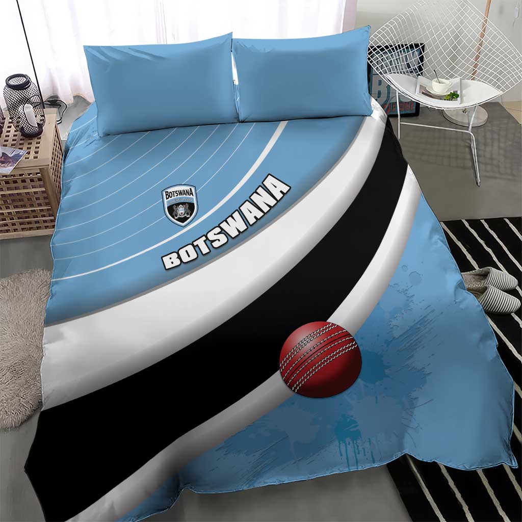 Botswana Cricket Bedding Set Go Champions Baggy Blues - African Pride