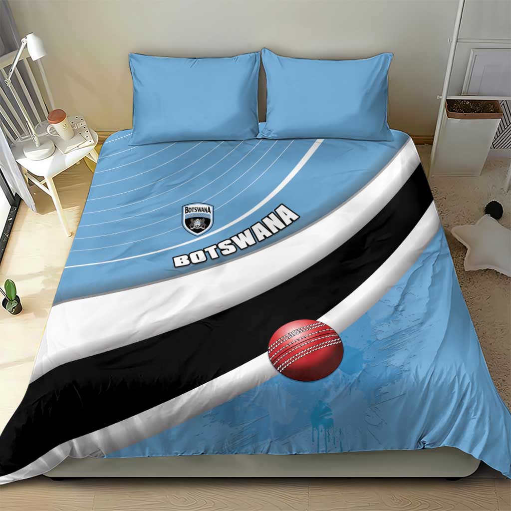 Botswana Cricket Bedding Set Go Champions Baggy Blues - African Pride
