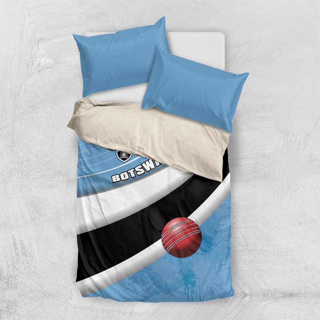Botswana Cricket Bedding Set Go Champions Baggy Blues - African Pride