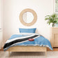 Botswana Cricket Bedding Set Go Champions Baggy Blues - African Pride
