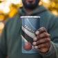 Custom Botswana Cricket 4 in 1 Can Cooler Tumbler Go Champions Baggy Blues - African Pride